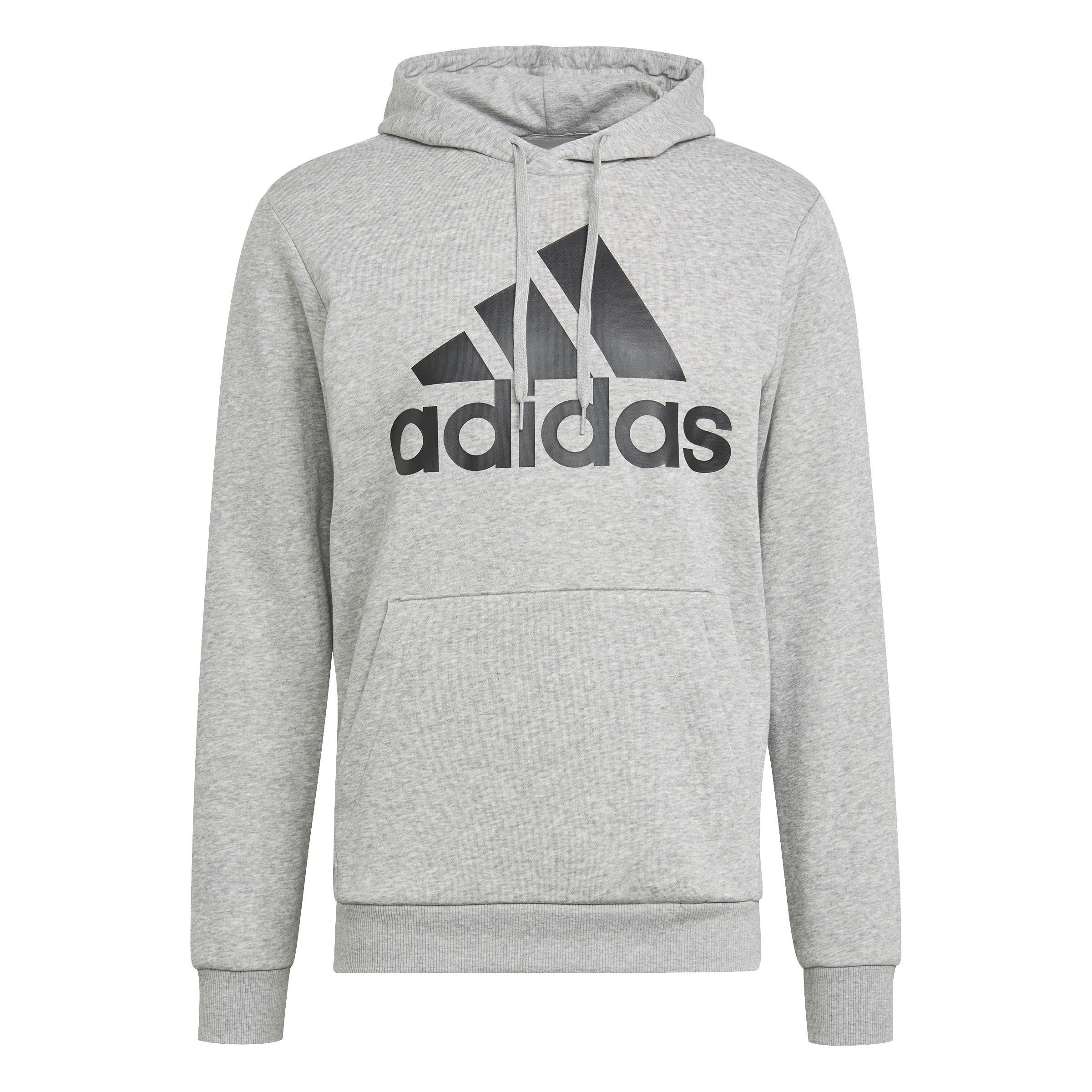Essentials Fleece Big Logo Hoodie, Grey, , large image number 1