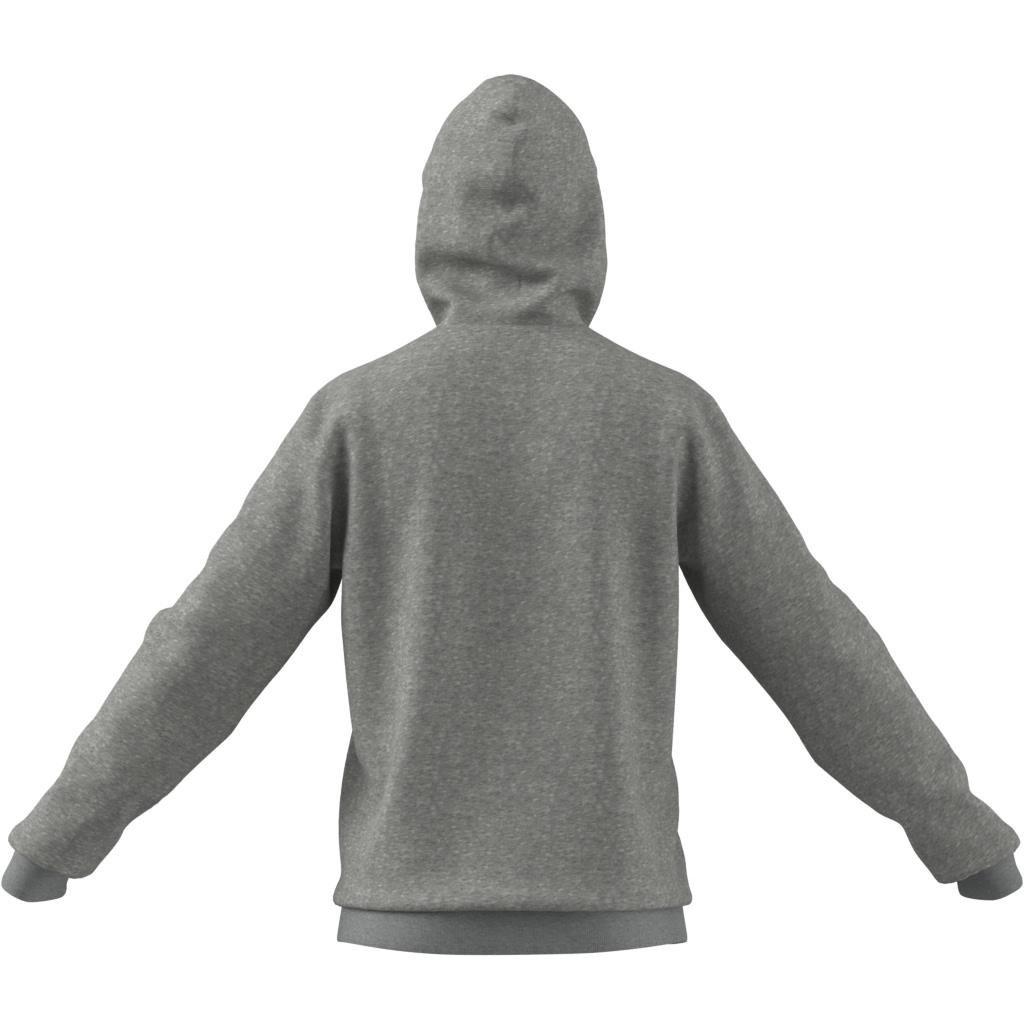 Essentials Fleece Big Logo Hoodie, Grey, A901_ONE, large image number 4