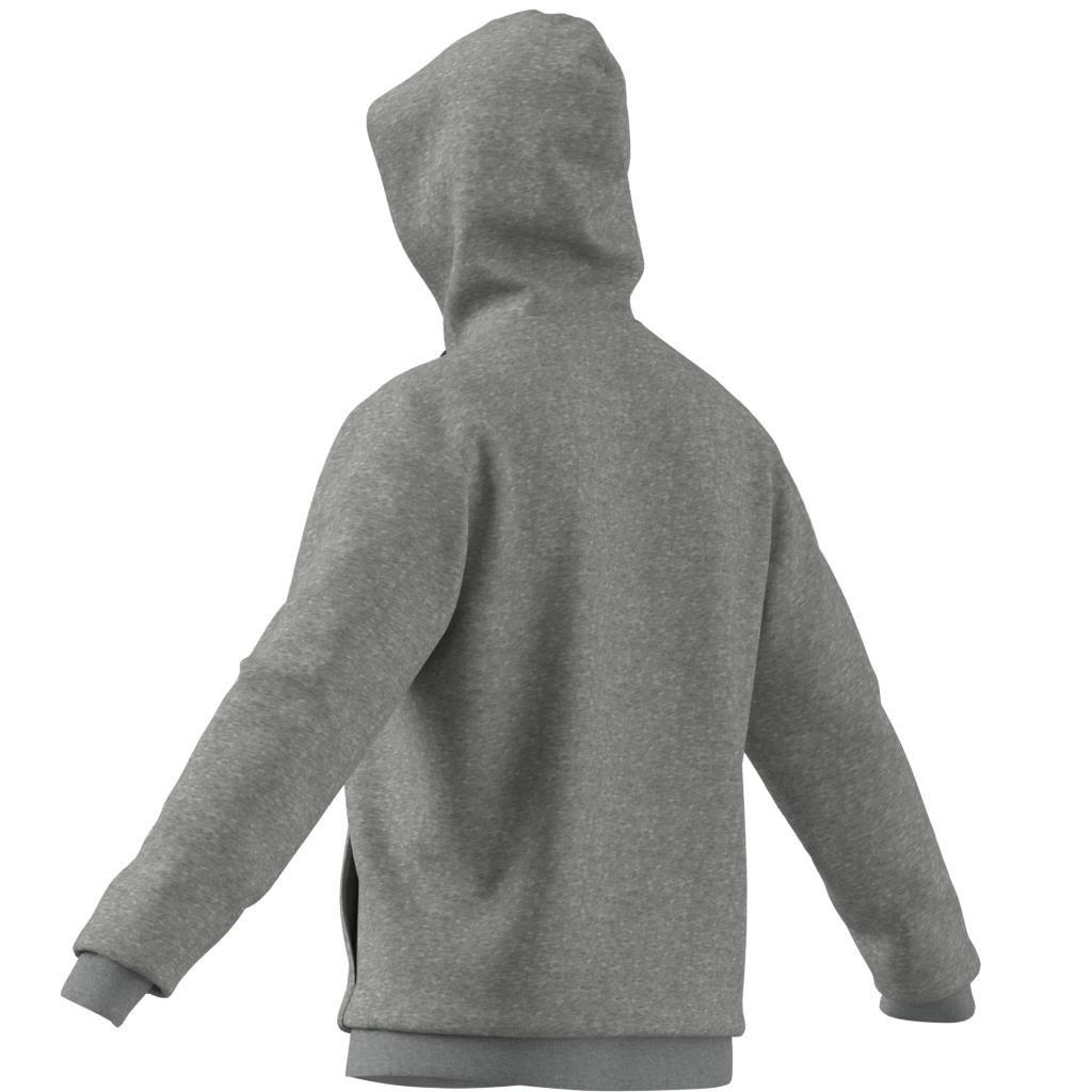 Essentials Fleece Big Logo Hoodie, Grey, , large image number 6