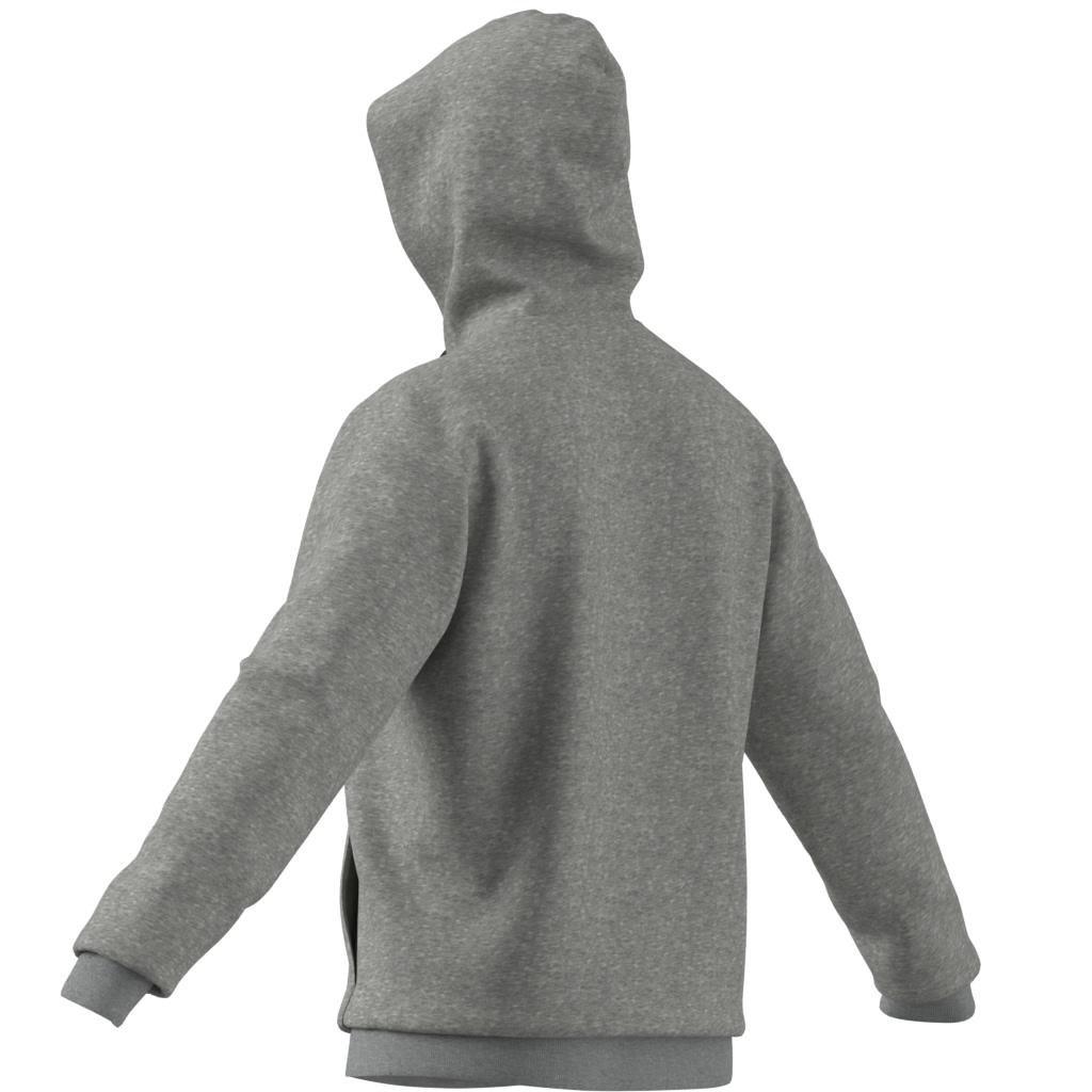 Essentials Fleece Big Logo Hoodie, Grey, A901_ONE, large image number 6