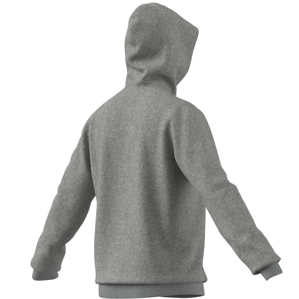 Essentials Fleece Big Logo Hoodie, Grey, A901_ONE, large image number 9