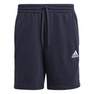 Men Essentials French Terry 3-Stripes Shorts, Blue, A901_ONE, thumbnail image number 0