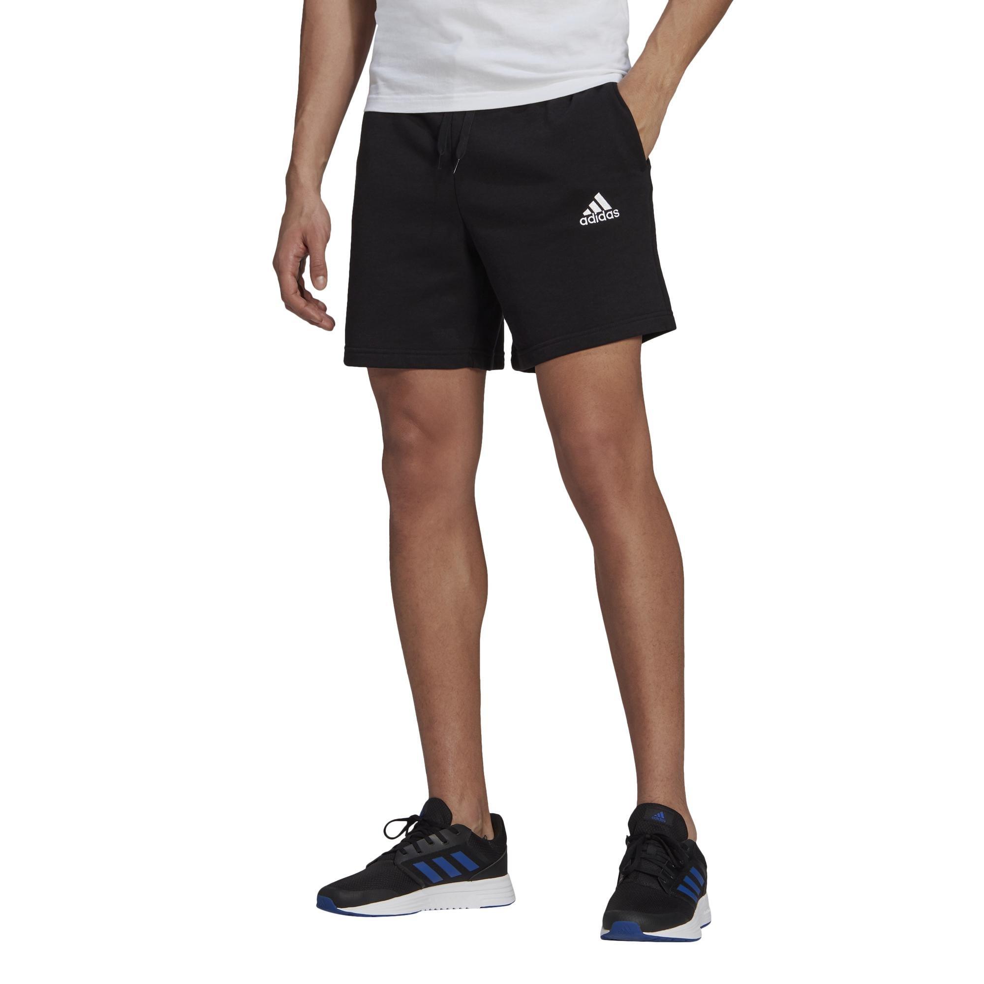 Essentials French Terry Small Logo Shorts, Black, , large image number 0