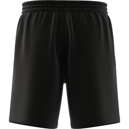 Men Essentials French Terry Small Logo Shorts, Black, A901_ONE, large image number 5