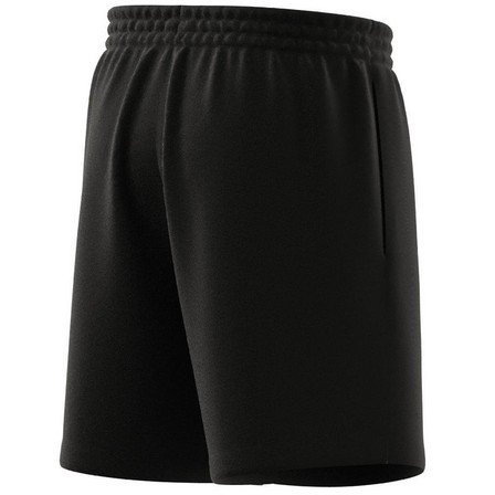Men Essentials French Terry Small Logo Shorts, Black, A901_ONE, large image number 11