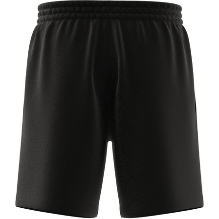 Men Essentials French Terry Small Logo Shorts, Black, A901_ONE, large image number 14