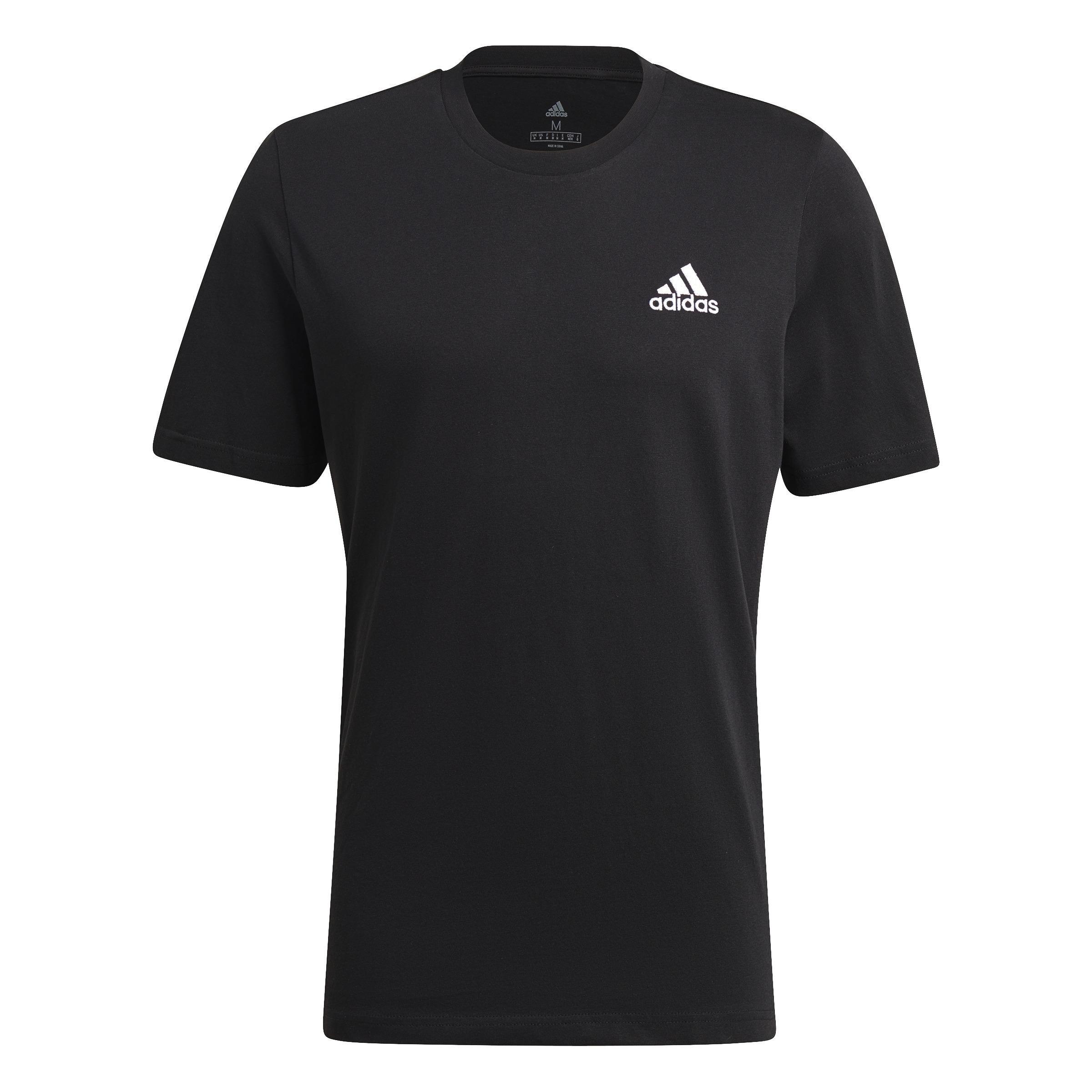 Essentials Embroidered Small Logo T-Shirt, Black, A901_ONE, large image number 0