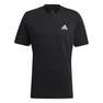 Men Essentials Embroidered Small Logo T-Shirt, Black, A901_ONE, thumbnail image number 1