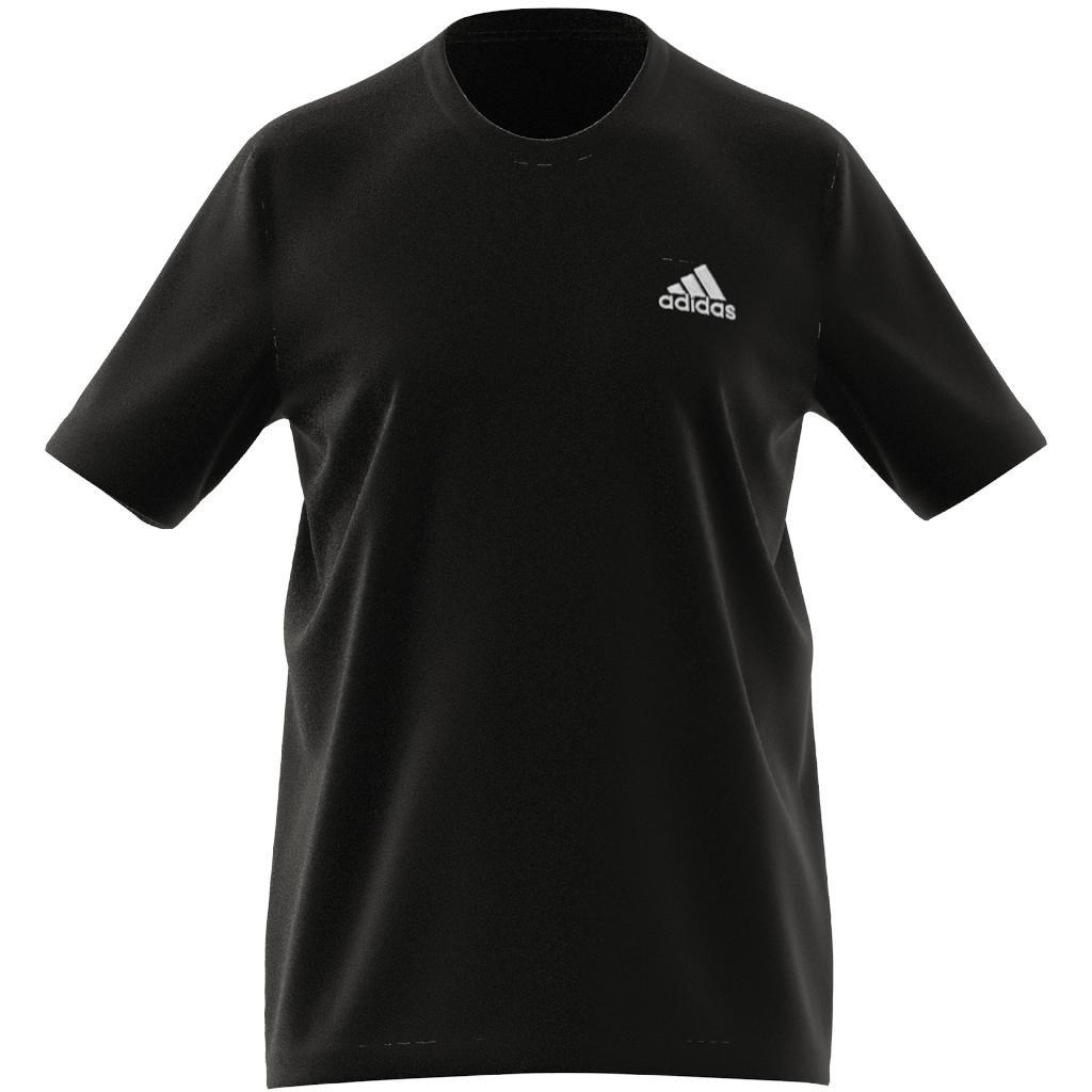 Essentials Embroidered Small Logo T-Shirt, Black, A901_ONE, large image number 3
