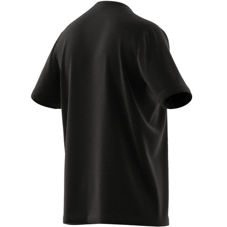 Men Essentials Embroidered Small Logo T-Shirt, Black, A901_ONE, large image number 4