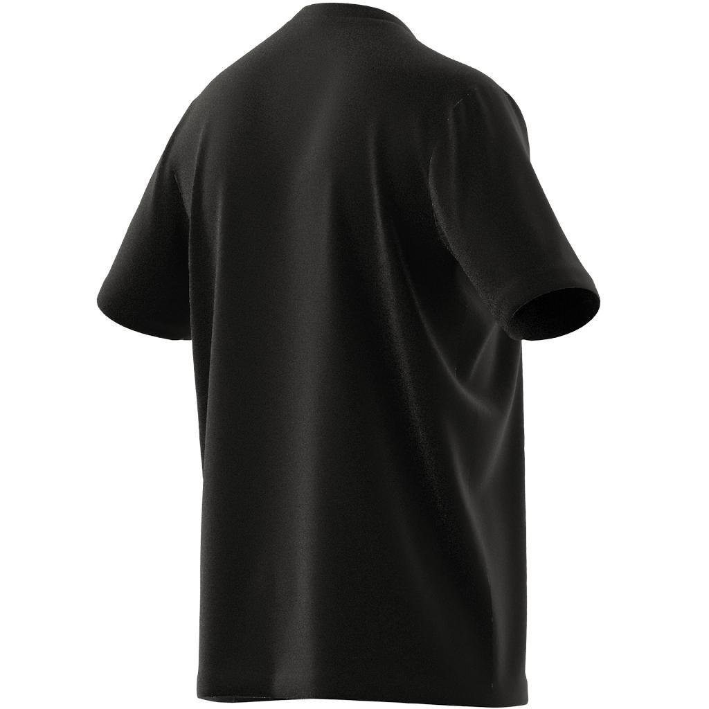 Essentials Embroidered Small Logo T-Shirt, Black, A901_ONE, large image number 4