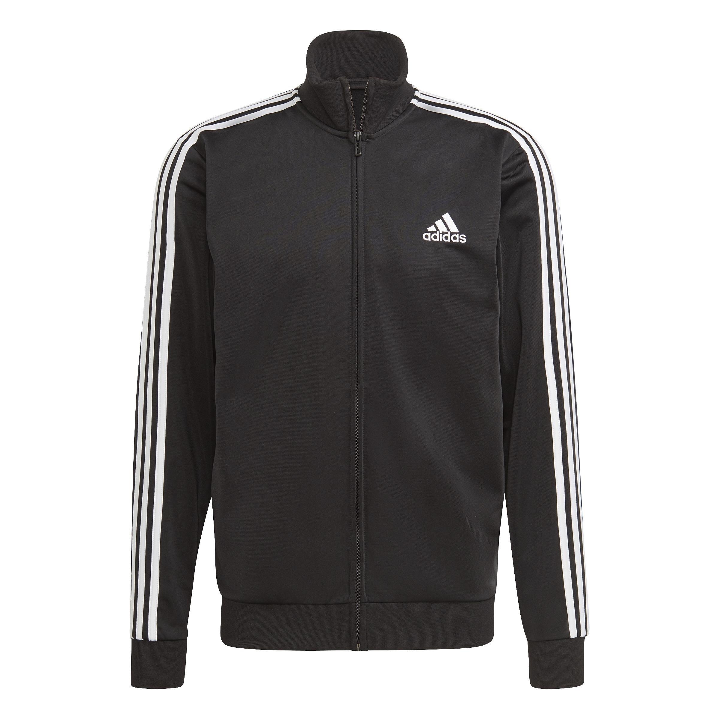 Primegreen Essentials 3-Stripes Track Suit, Black, , large image number 3
