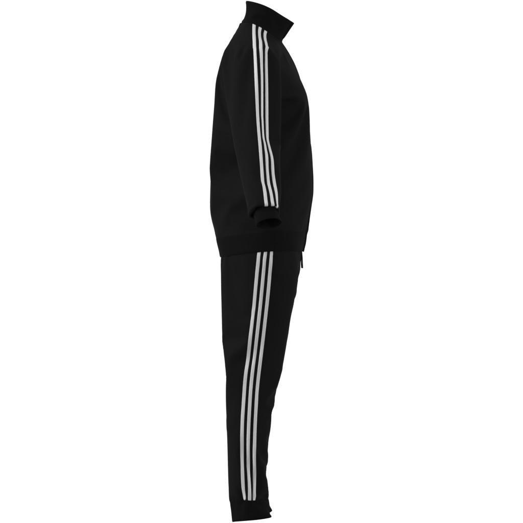 Primegreen Essentials 3-Stripes Track Suit, Black, A901_ONE, large image number 4