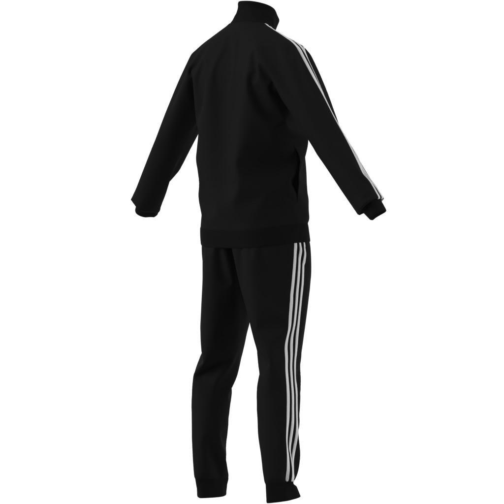 Primegreen Essentials 3-Stripes Track Suit, Black, A901_ONE, large image number 5