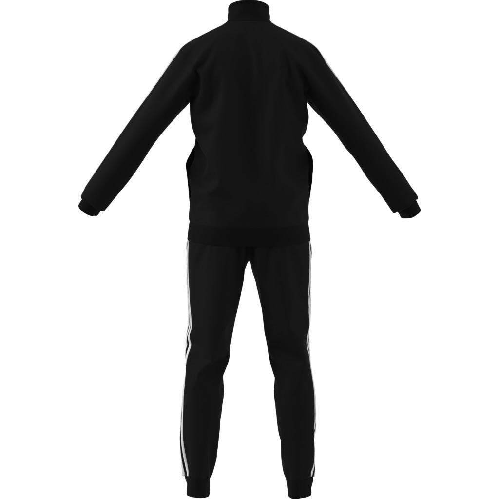 Primegreen Essentials 3-Stripes Track Suit, Black, , large image number 9