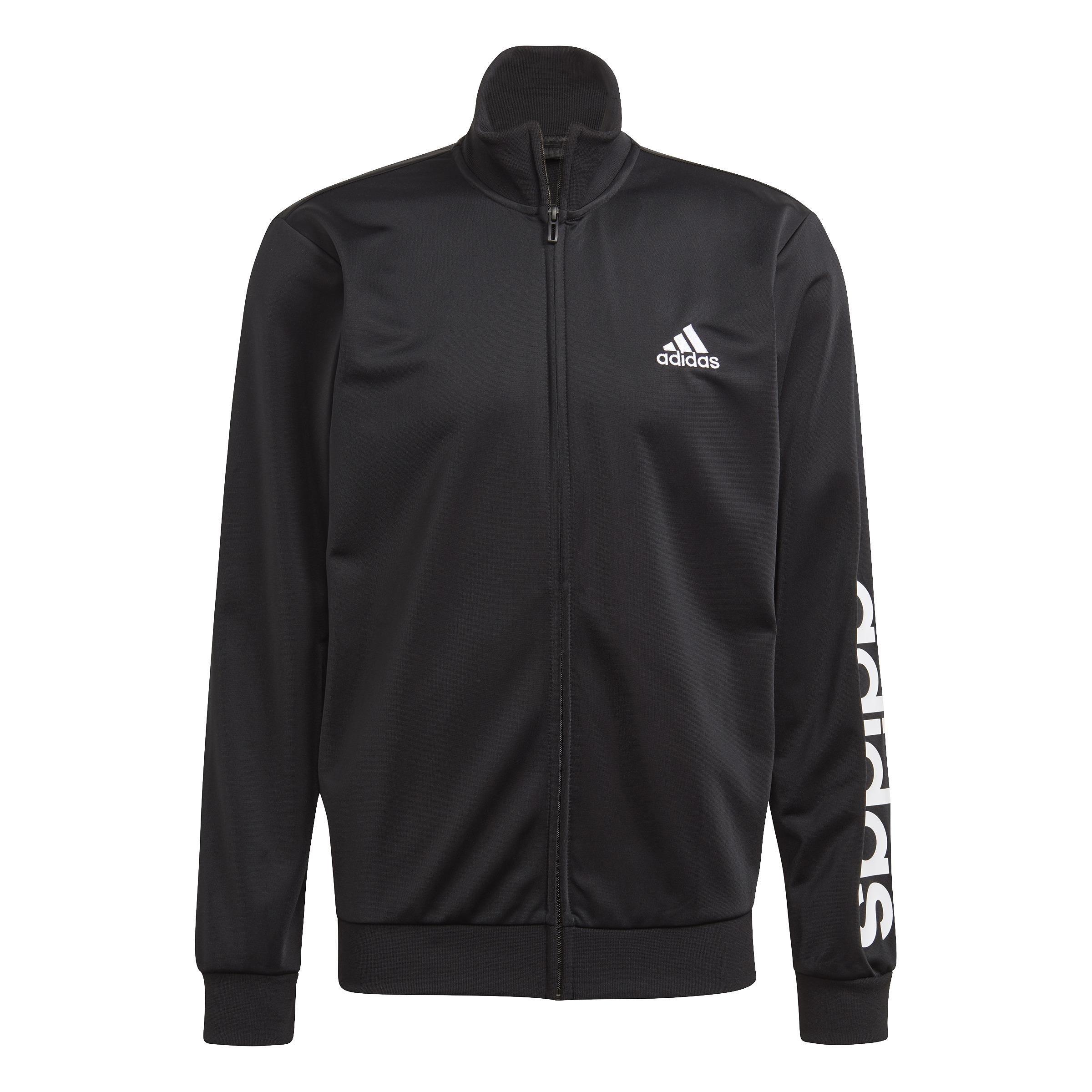 Primegreen Essentials Linear Logo Tracksuit, Black, A901_ONE, large image number 7