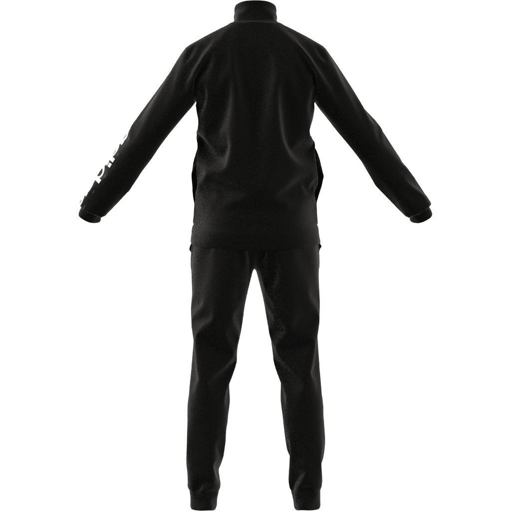 Primegreen Essentials Linear Logo Tracksuit, Black, A901_ONE, large image number 8