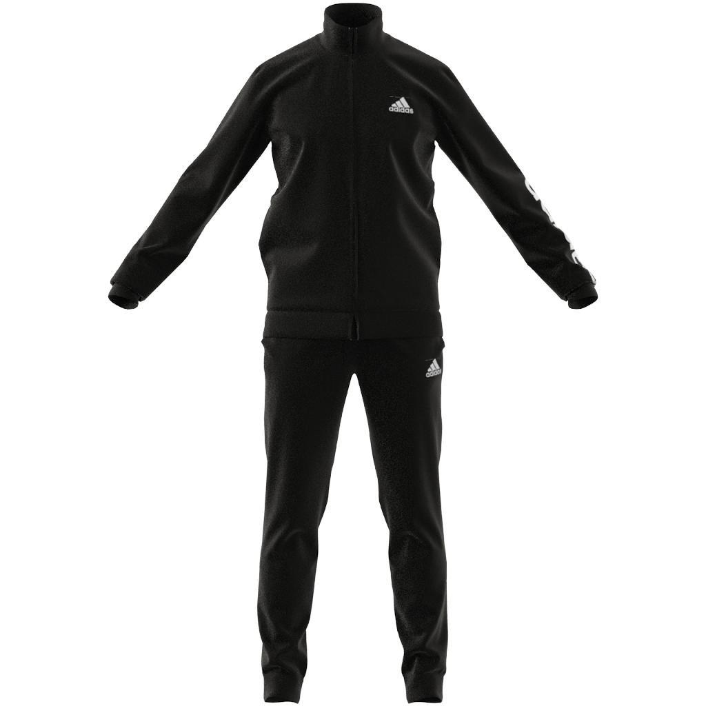 Primegreen Essentials Linear Logo Tracksuit, Black, A901_ONE, large image number 9