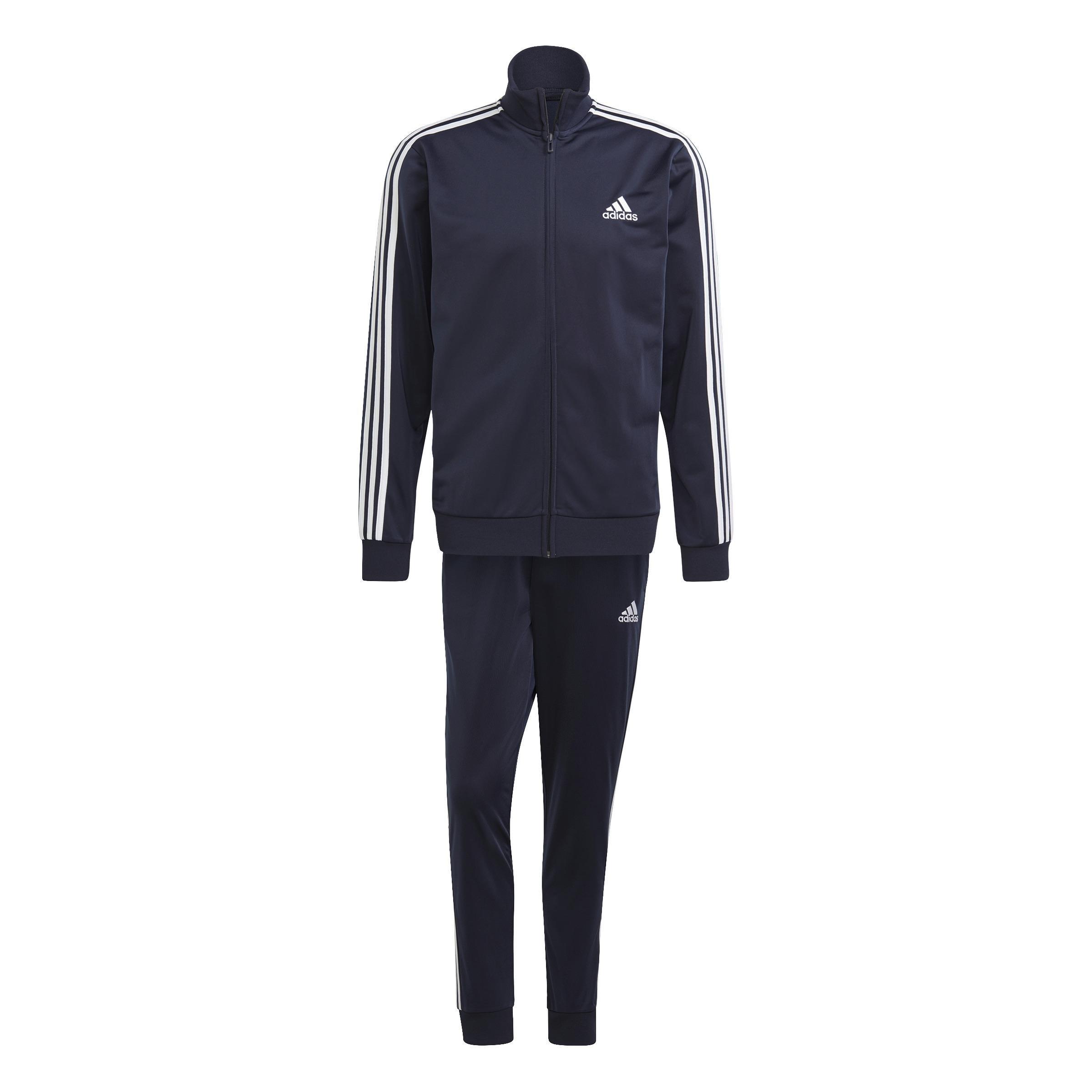 Men Primegreen Essentials 3-Stripes Track Suit, Blue, A901_ONE, large image number 1