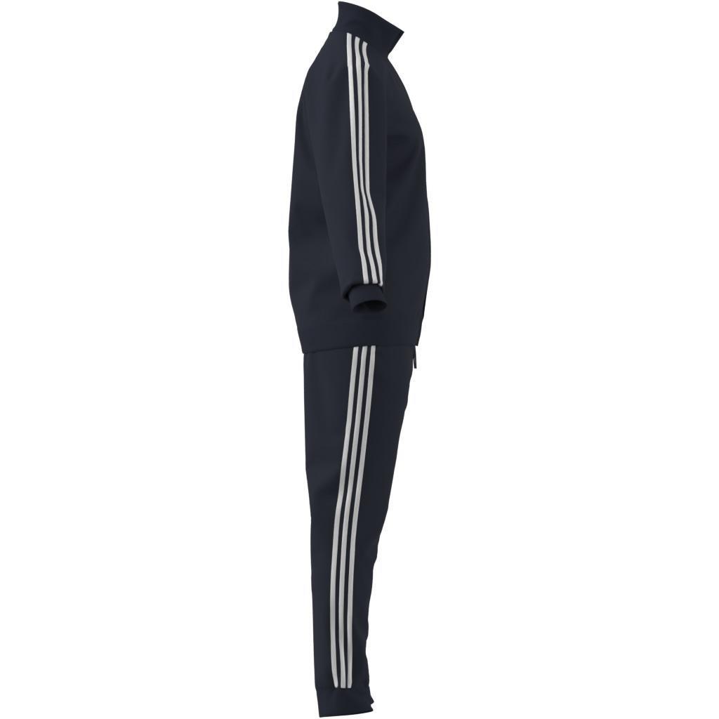 Primegreen Essentials 3-Stripes Track Suit, Blue, A901_ONE, large image number 2