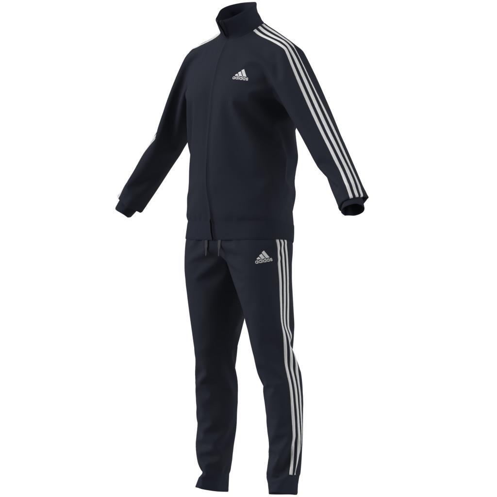 Primegreen Essentials 3-Stripes Track Suit, Blue, A901_ONE, large image number 5