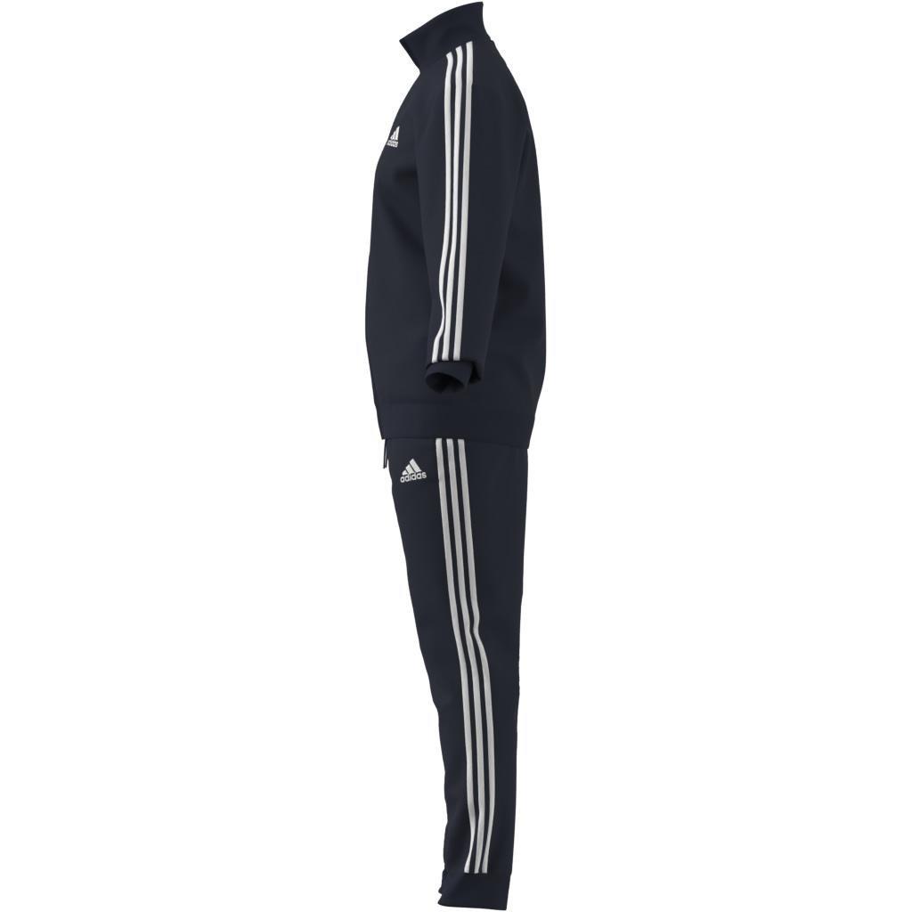 Primegreen Essentials 3-Stripes Track Suit, Blue, A901_ONE, large image number 6