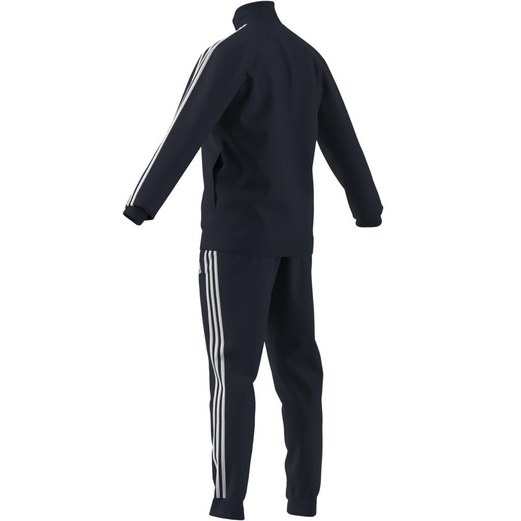 Primegreen Essentials 3-Stripes Track Suit, Blue, A901_ONE, large image number 9
