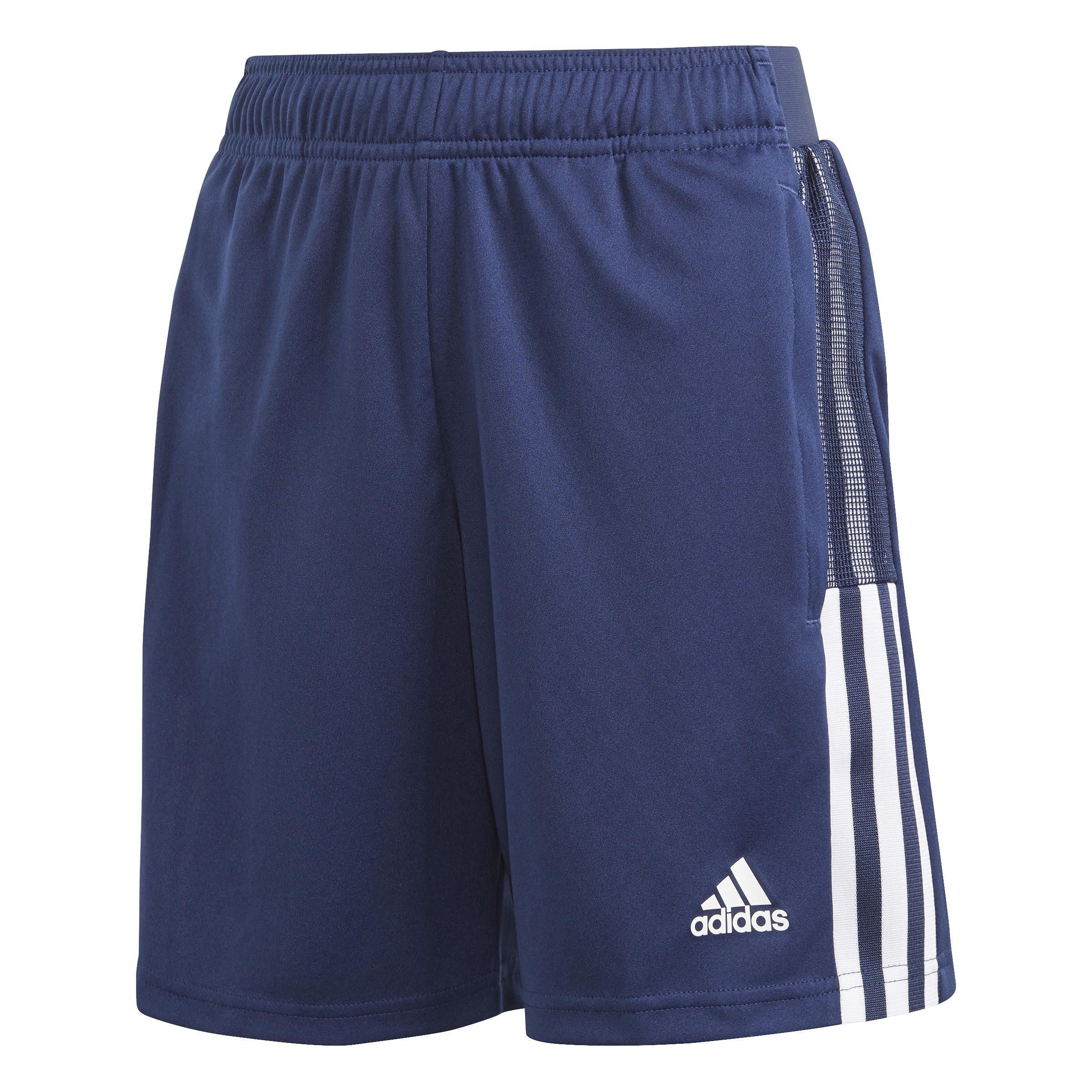 Unisex Kids Tiro 21 Training Shorts, Blue, , large image number 0
