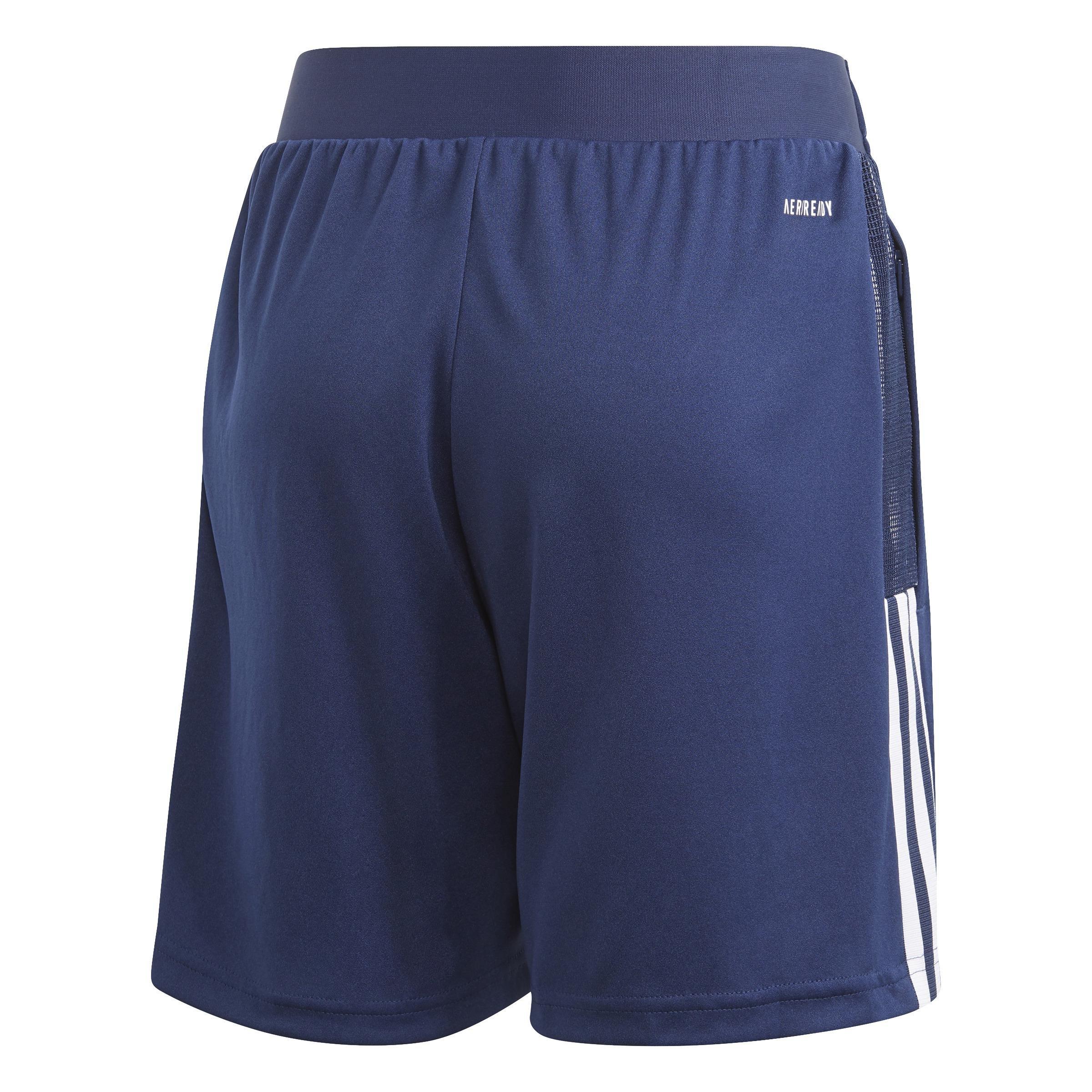 Unisex Kids Tiro 21 Training Shorts, Blue, , large image number 2