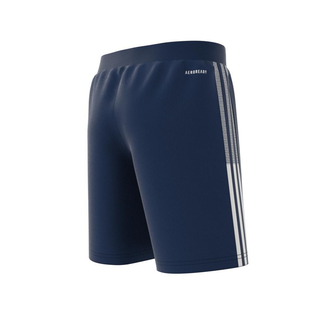 Unisex Kids Tiro 21 Training Shorts, Blue, , large image number 7