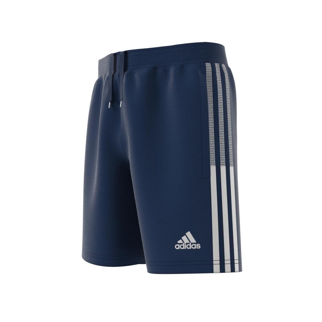 Unisex Kids Tiro 21 Training Shorts, Blue, , large image number 8