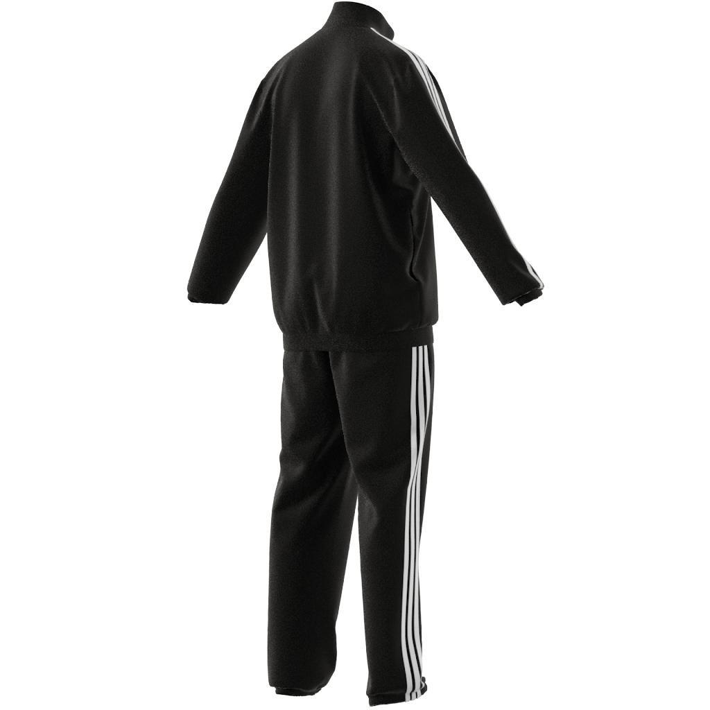 AEROREADY Essentials Regular-Fit 3-Stripes Track Suit, Black, , large image number 2