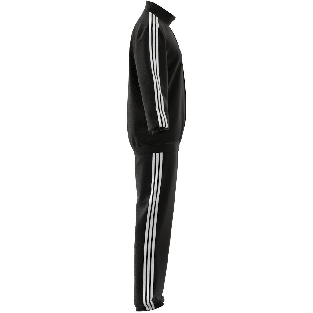 AEROREADY Essentials Regular-Fit 3-Stripes Track Suit, Black, , large image number 3
