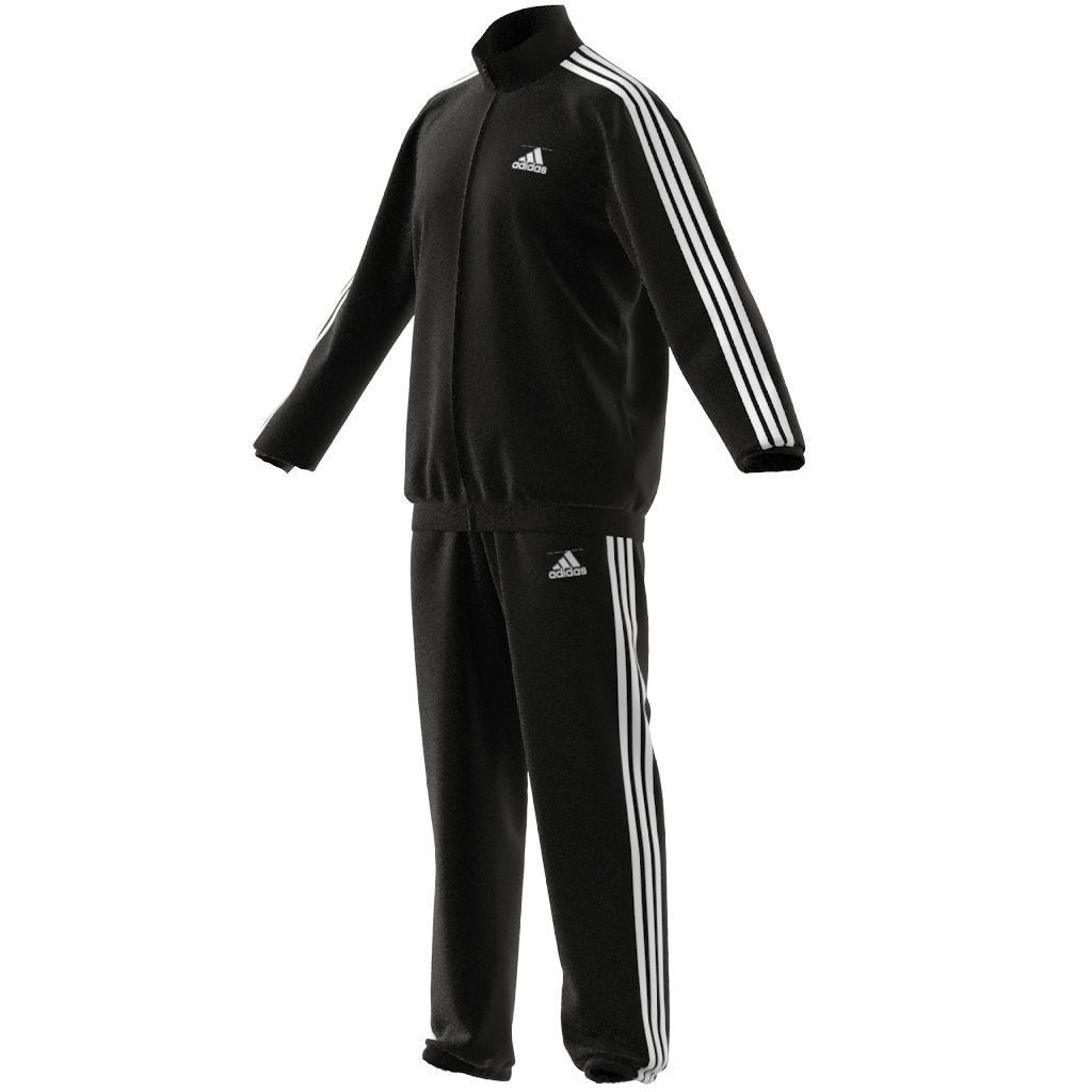 AEROREADY Essentials Regular-Fit 3-Stripes Track Suit, Black, , large image number 6