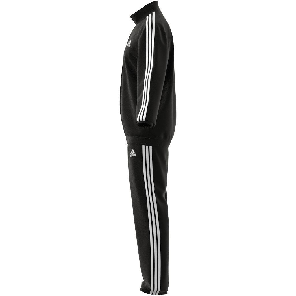AEROREADY Essentials Regular-Fit 3-Stripes Track Suit, Black, , large image number 10