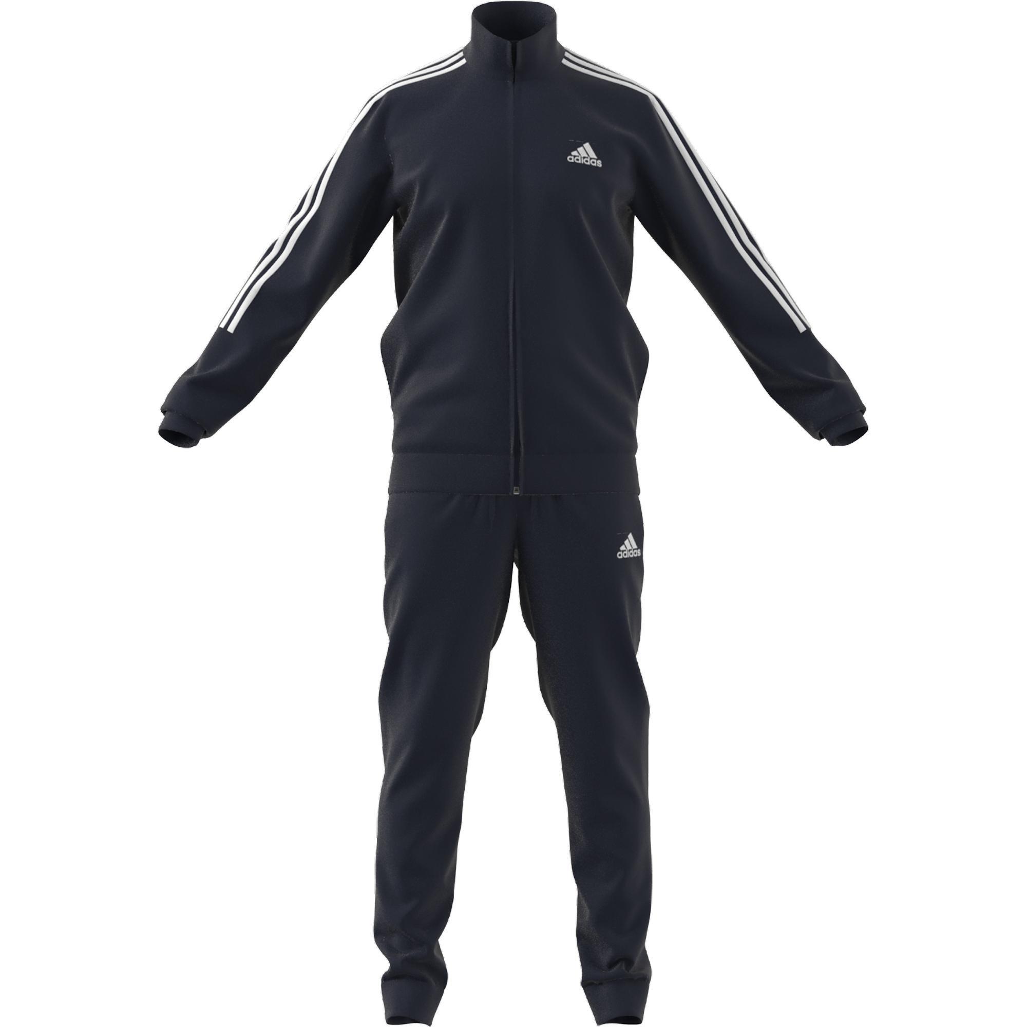 Aeroready Essentials 3-Stripes Tracksuit, Blue, A901_ONE, large image number 3