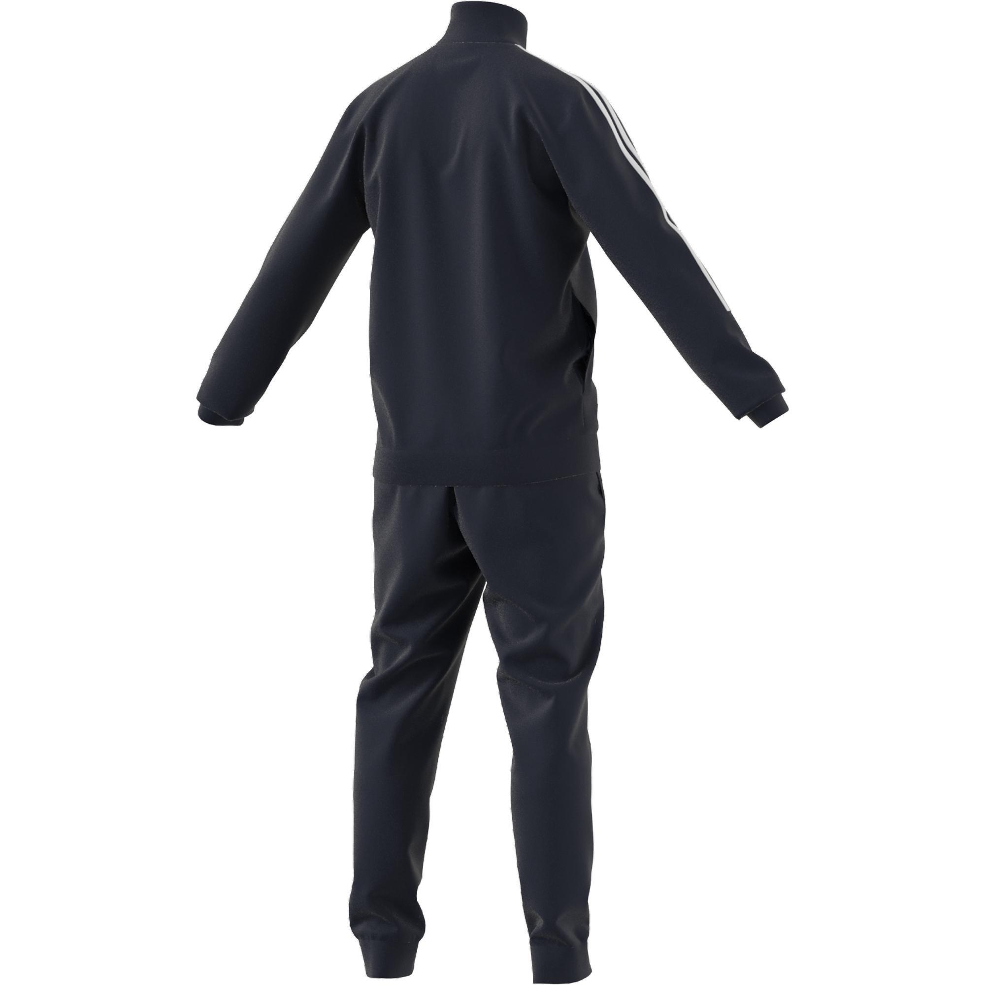 Aeroready Essentials 3-Stripes Tracksuit, Blue, A901_ONE, large image number 7