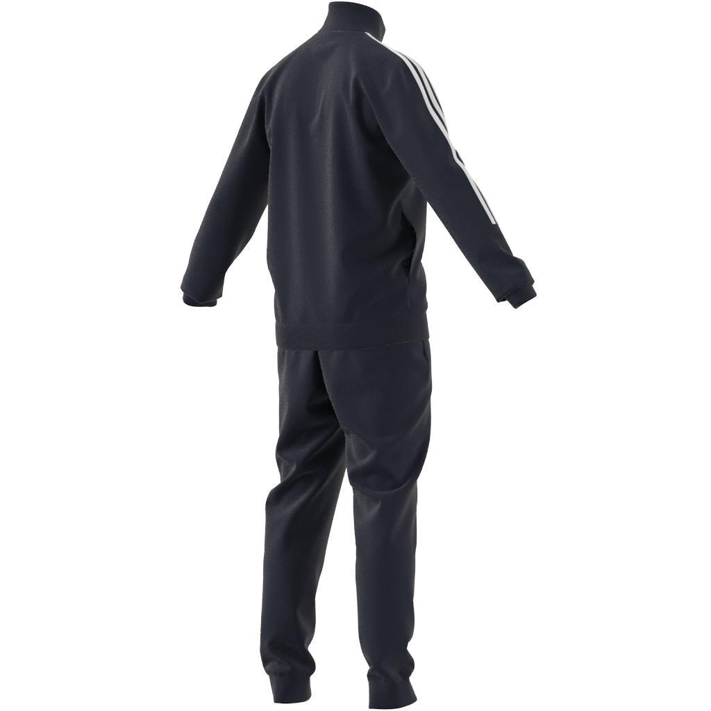 Aeroready Essentials 3-Stripes Tracksuit, Blue, A901_ONE, large image number 24