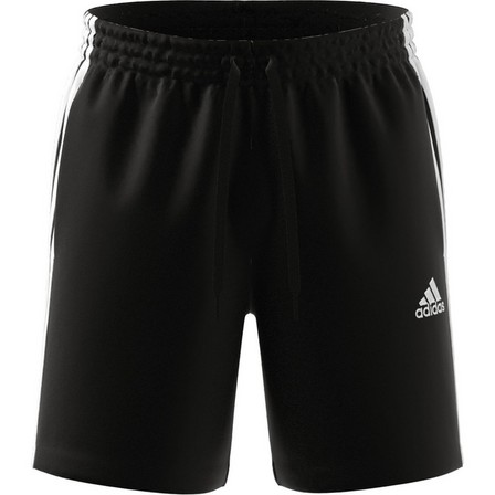 Men Aeroready Essentials 3-Stripes Shorts, Black, A901_ONE, large image number 0