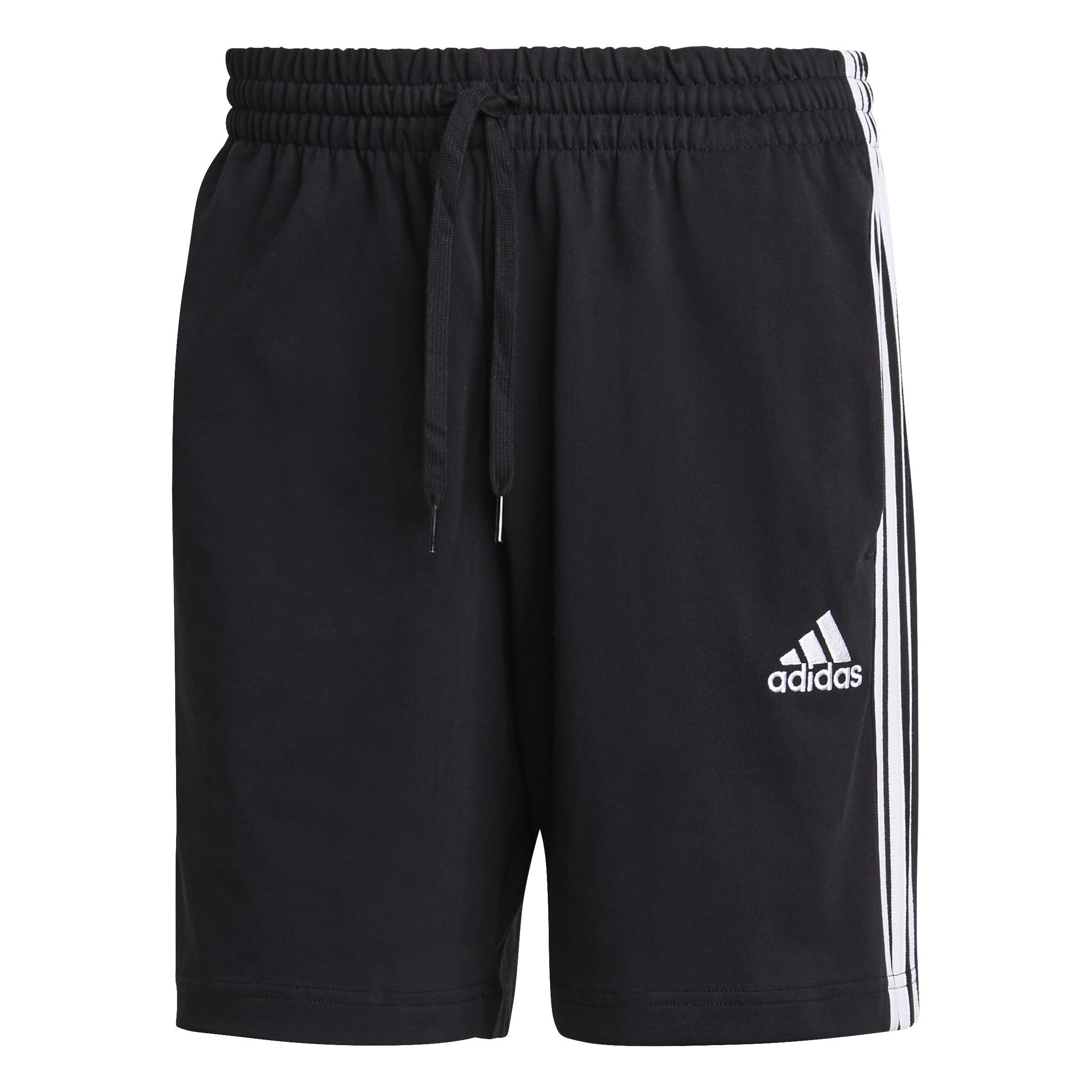 Men Aeroready Essentials 3-Stripes Shorts, Black, A901_ONE, large image number 0