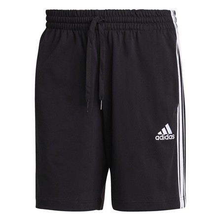Men Aeroready Essentials 3-Stripes Shorts, Black, A901_ONE, large image number 1