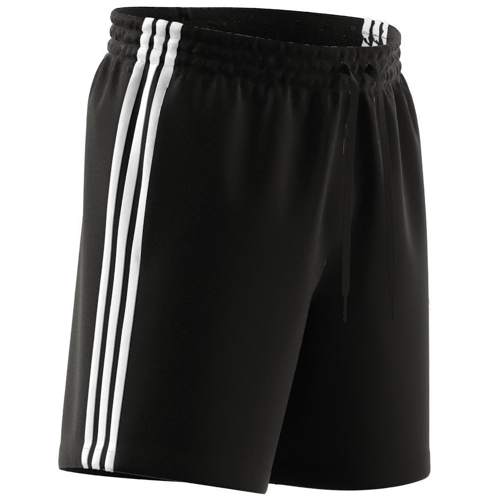 Aeroready Essentials 3-Stripes Shorts, Black, , large image number 4