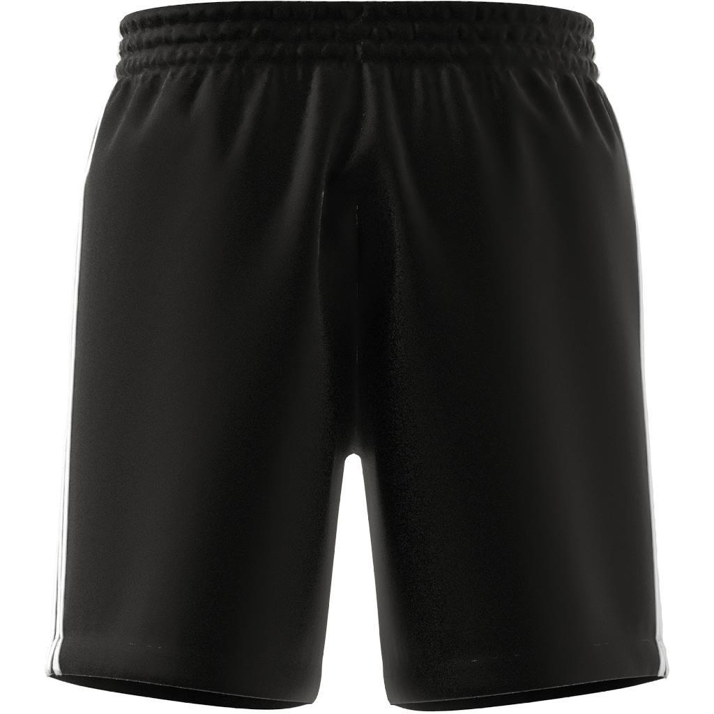 Aeroready Essentials 3-Stripes Shorts, Black, , large image number 6