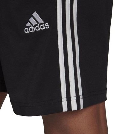Men Aeroready Essentials 3-Stripes Shorts, Black, A901_ONE, large image number 8