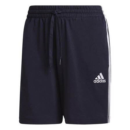Men Aeroready Essentials 3-Stripes Shorts, Navy, A901_ONE, large image number 1