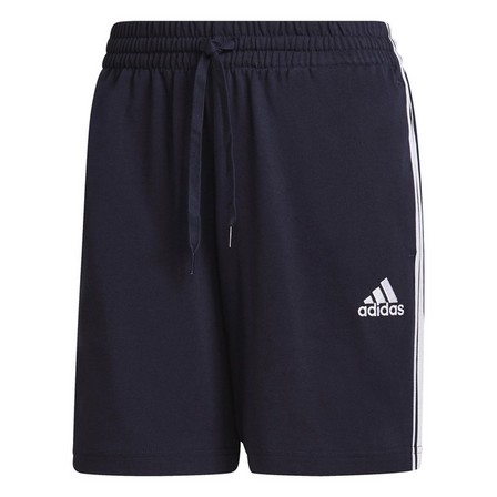Men Aeroready Essentials 3-Stripes Shorts, Navy, A901_ONE, large image number 4