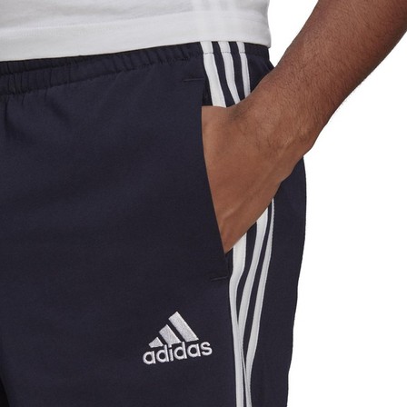 Men Aeroready Essentials 3-Stripes Shorts, Navy, A901_ONE, large image number 8