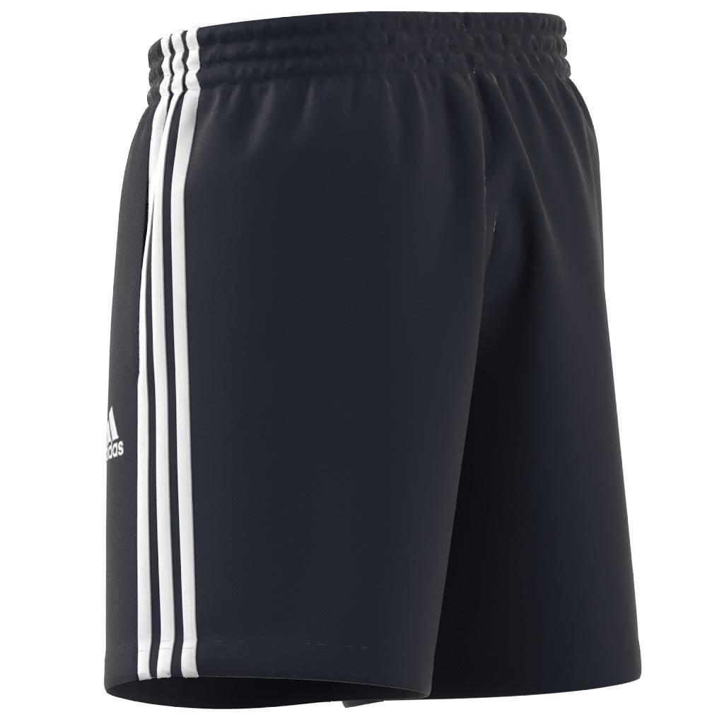 AEROREADY Essentials 3-Stripes Shorts, Blue, A901_ONE, large image number 9