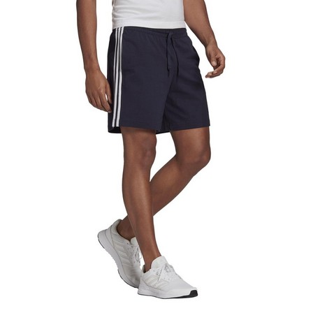 Men Aeroready Essentials 3-Stripes Shorts, Navy, A901_ONE, large image number 19