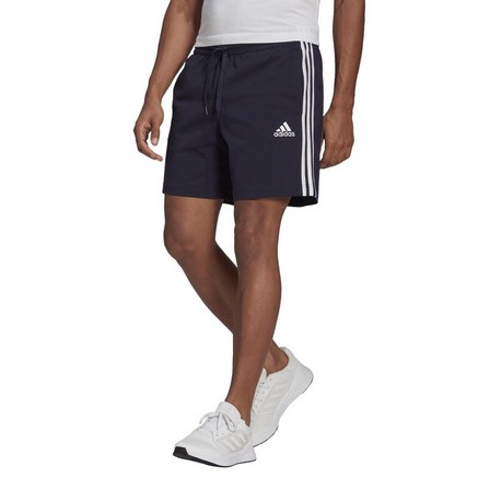 Men Aeroready Essentials 3-Stripes Shorts, Navy, A901_ONE, large image number 24